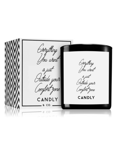 Candly & Co. Everything you want is just outside your comfort zone ароматна свещ 250 гр.