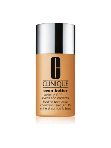 Clinique Even Better™ Makeup SPF 15 Evens and Corrects коригиращ фон дьо тен SPF 15 цвят WN 94 Deep Neutral 30 мл.