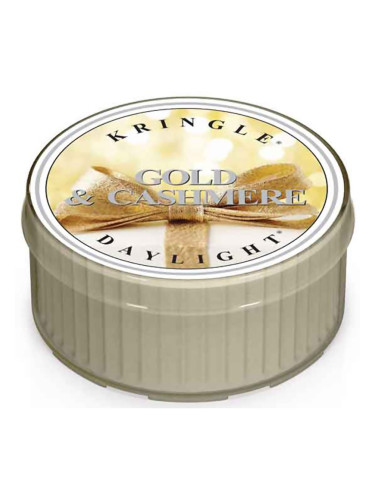 Kringle Candle Gold & Cashmere чаена свещ 42 гр.