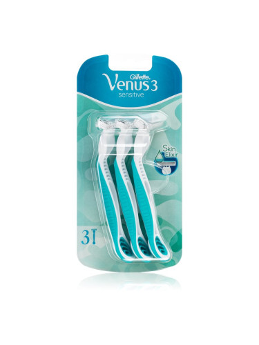 Gillette Venus 3 Sensitive самобръсначки за еднократна употреба 3 бр.