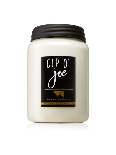 Milkhouse Candle Co. Farmhouse Cup O' Joe ароматна свещ Mason Jar 737 гр.