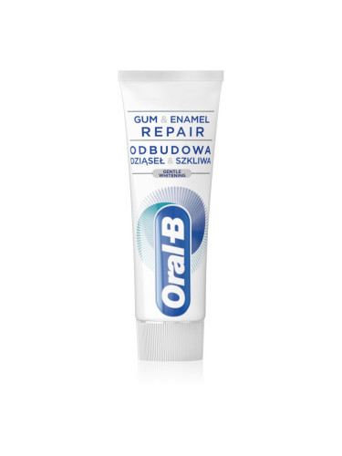 Oral B Gum & Enamel Repair Gentle Whitening нежна избелваща паста за зъби 75 мл.