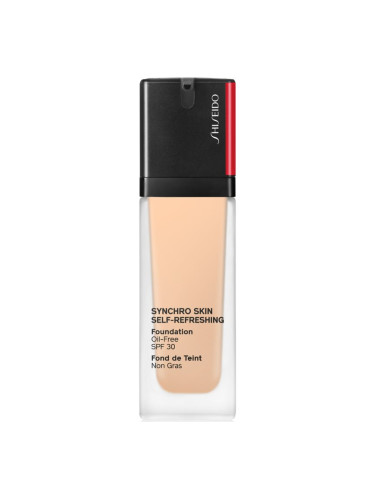 Shiseido Synchro Skin Self-Refreshing Foundation дълготраен фон дьо тен SPF 30 цвят 140 Porcelain 30 мл.
