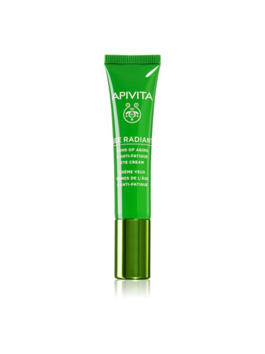 Apivita Bee Radiant Eye Cream крем за околоочната зона за коригиране на тъмни кръгове и бръчки 15 м