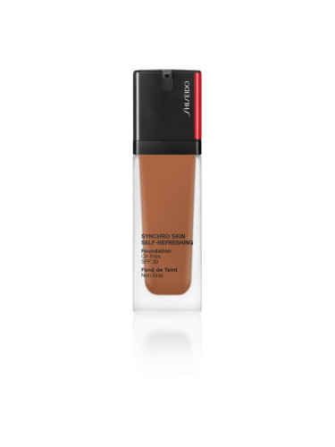 Shiseido Synchro Skin Self-Refreshing Foundation дълготраен фон дьо тен SPF 30 цвят 450 Copper 30 мл.