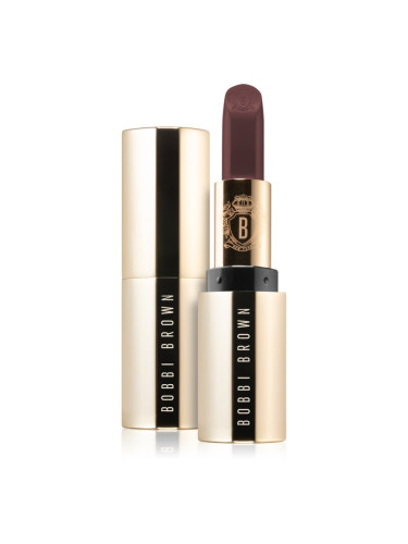 Bobbi Brown Luxe Lipstick луксозно червило с хидратиращ ефект цвят Plum Brandy 3,8 гр.