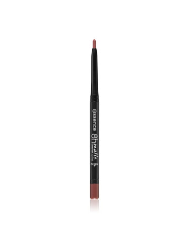 Essence 8h Matte Comfort матиран молив за устни с острилка цвят 02 Silky Hazelnut 0,3 гр.