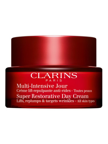 Clarins Super Restorative Day Cream дневен крем за всички типове кожа на лицето 50 мл.