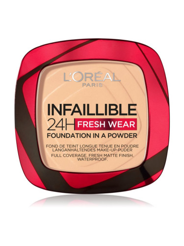 L’Oréal Paris Infaillible Fresh Wear 24h Грим на прах цвят 40 Cashmere 9 гр.