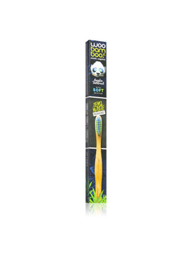 Woobamboo Eco Toothbrush Soft бамбукова четка за зъби софт 1 бр.