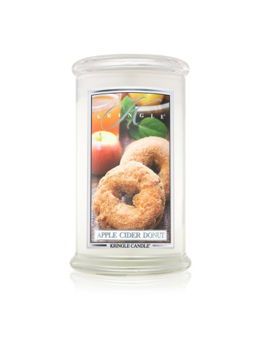 Kringle Candle Apple Cider Donut ароматна свещ 624 гр.