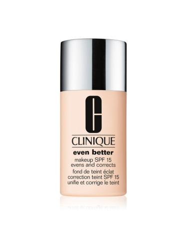 Clinique Even Better™ Makeup SPF 15 Evens and Corrects коригиращ фон дьо тен SPF 15 цвят CN 02 Breeze 30 мл.