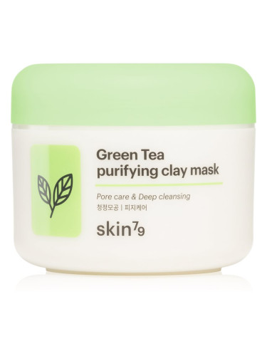 Skin79 Green Tea дълбоко почистваща пилинг маска  с глина 100 мл.