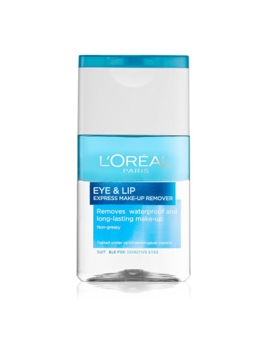 L’Oréal Paris Skin Perfection двуфазен лосион за грим за зоната около очите и устните 125 мл.