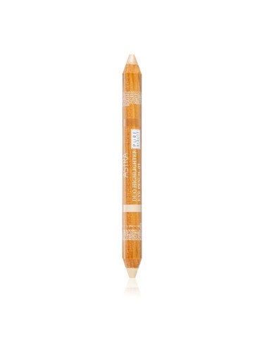 Astra Make-up Pure Beauty Duo Highlighter озаряващ молив под вежди цвят Lemon Zest 4,2 гр.