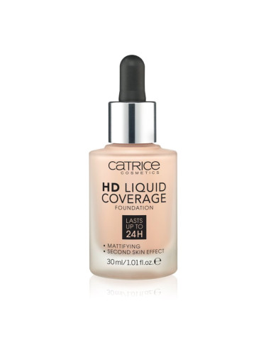 Catrice HD Liquid Coverage фон дьо тен цвят 010 Light Beige 30 мл.