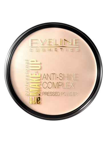 Eveline Cosmetics Art Make-Up лек компактен минерален пудров фон дьо тен с матиращ ефект цвят 32 Natural 14 гр.