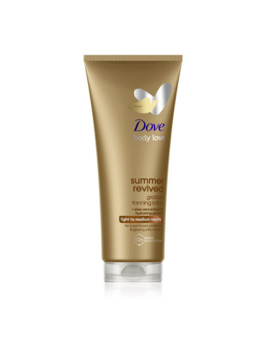 Dove Summer Revived автобронзант мляко за тяло цвят Fair to Medium 200 мл.