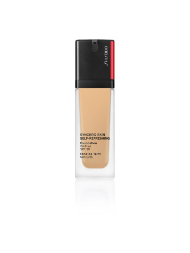 Shiseido Synchro Skin Self-Refreshing Foundation дълготраен фон дьо тен SPF 30 цвят 330 Bamboo 30 мл.