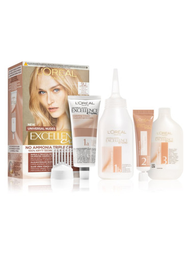 L’Oréal Paris Excellence Universal Nudes перманентната боя за коса цвят 9U 1 бр.
