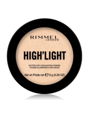 Rimmel High'light компактна озаряваща пудра цвят 001 Stardust 8 гр.