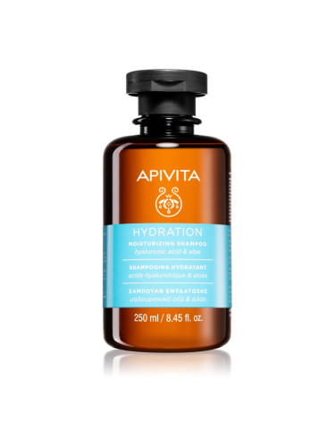 Apivita Hydratation Moisturizing Shampoo хидратиращ шампоан за всички видове коса 250 мл.