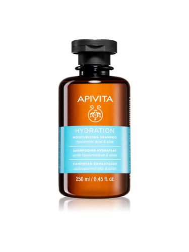 Apivita Hyaluronic Hydra Moisturizing Shampoo хидратиращ шампоан 250 мл.