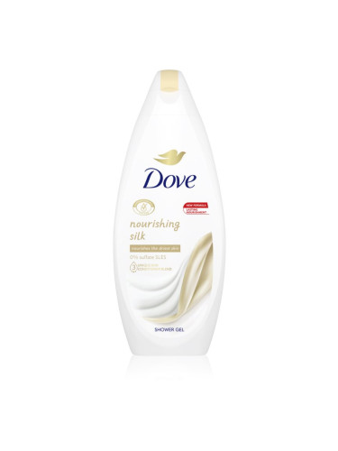 Dove Nourishing Silk овлажняващ душ гел за мека и гладка кожа 250 мл.