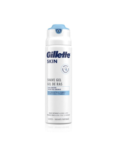 Gillette Skinguard Sensitive гел за бръснене за чувствителна кожа на лицето 200 мл.