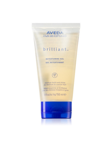 Aveda Brilliant™ Retexturing Gel гел за коса за блясък и мекота на косата 150 мл.