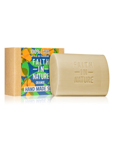 Faith In Nature Hand Made Soap Orange естествен твърд сапун 100 гр.