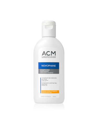 ACM Novophane подсливащ шампоан за слаба, склонна към оредяване коса 200 мл.