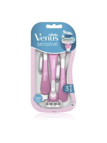 Gillette Venus Sensitive самобръсначка 3 бр.