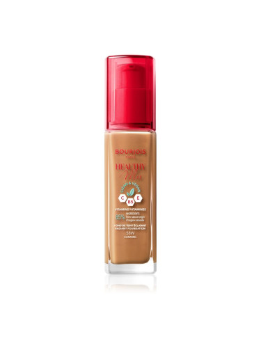 Bourjois Healthy Mix озаряващ хидратиращ фон дьо тен 24 часа цвят 58W Caramel 30 мл.