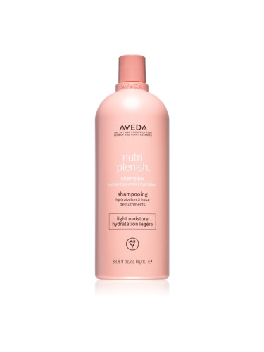 Aveda Nutriplenish™ Shampoo Light Moisture лек хидратиращ шампоан за суха коса 1000 мл.