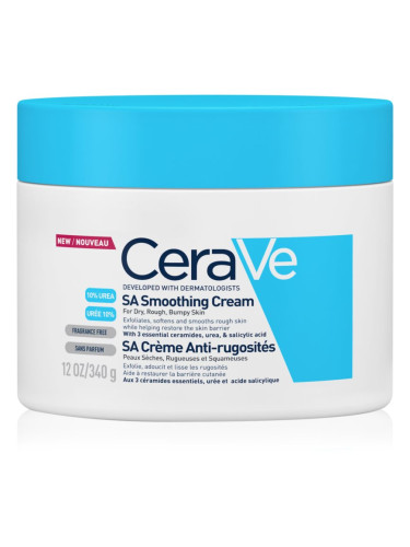 CeraVe SA овлажняващ омекотяващ крем за суха или много суха кожа 340 гр.