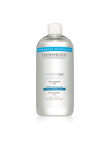 Dermedic Hydrain3 Hialuro мицеларна вода 500 мл.