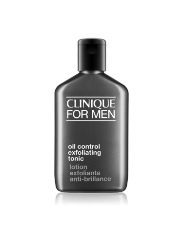 Clinique For Men™ Oil Control Exfoliating Tonic тоник за мазна кожа 200 мл.