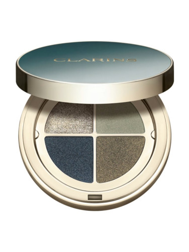 Clarins Ombre 4 Colour Eye Palette палитра сенки за очи за дълготраен ефект цвят 05 - Jade Gradation 4,2 гр.