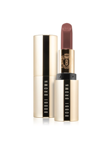 Bobbi Brown Luxe Lipstick луксозно червило с хидратиращ ефект цвят Downtown Plum 3,8 гр.
