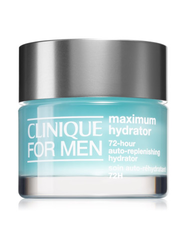 Clinique For Men™ Maximum Hydrator 72-Hour Auto-Replenishing Hydrator интензивен крем-гел за дехидратирана кожа 50 мл.
