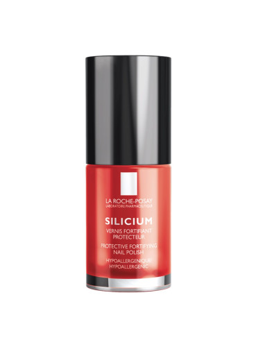 La Roche-Posay Silicium Color Care лак за нокти цвят 24 Perfect Red 6 мл.