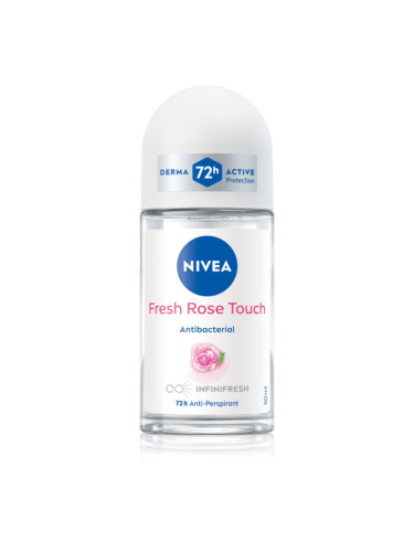 NIVEA Rose Touch рол-он и антиперспирант за жени 50 мл.