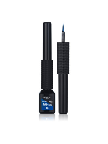 L’Oréal Paris Infaillible Grip 24h течни очни линии цвят 02 Blue Signature 3 мл.
