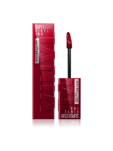 MAYBELLINE NEW YORK SuperStay Vinyl Ink дълготрайно течно червило 55 ROYAL 4.2 мл.