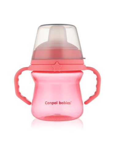 canpol babies FirstCup 150 ml чаша Pink 6m+ 150 мл.