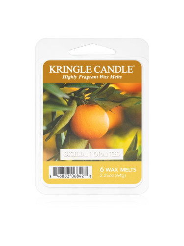 Kringle Candle Sicilian Orange восък за арома-лампа 64 гр.