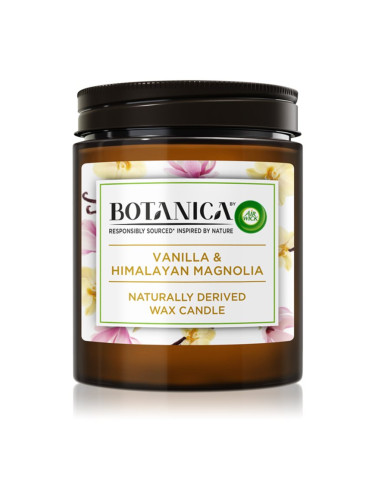 Air Wick Botanica Vanilla & Himalayan Magnolia свещ 205 гр.
