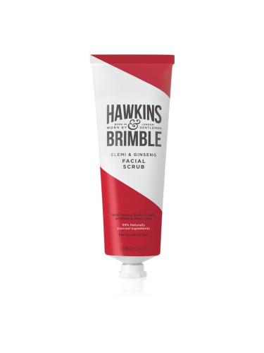 Hawkins & Brimble Facial Scrub пилинг за лице преди бръснене 125 мл.