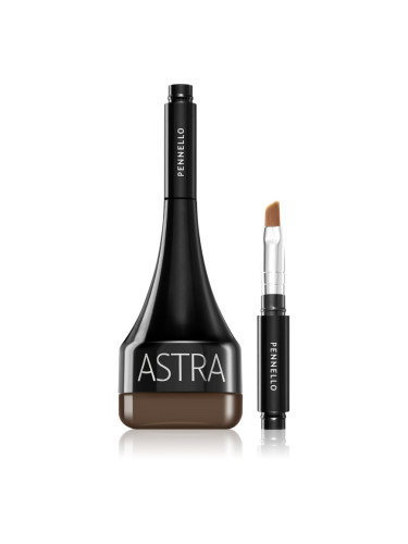 Astra Make-up Geisha Brows гел за вежди цвят 02 Brown 2,97 гр.
